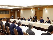群馬県市長会　「県選出等国会議員との朝食会」
