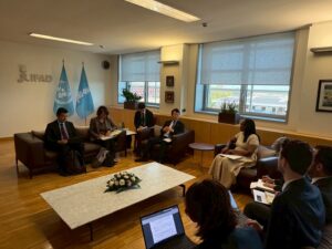 国連食糧農業機関（FAO）「チュー」事務局長と会談