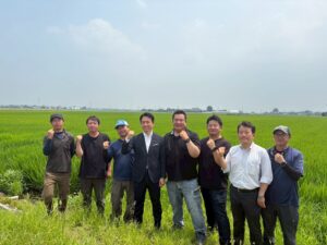 茨城県ほ場 視察