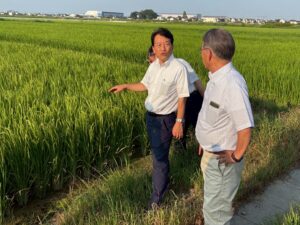 行田市 ほ場視察