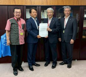 250804全国町村会 森川裕一副会長ほか要望活動