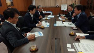 250819穂積昌信 太田市長・加藤正己 太田商工会議所会頭「大串正樹経済産業副大臣への申入れ」