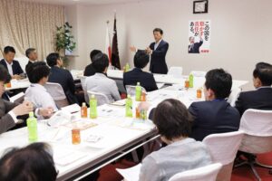 250828「広島未来創造塾」第14期・党本部研修会講師