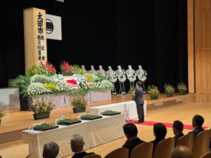 R7.9.26令和7年度　太田市戦没者等追悼式