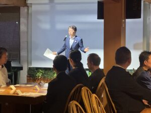 R7.9.3東毛法人会藪塚本町支部　講演会（講師）並びに納涼会