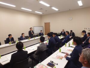 群馬県選出国会議員と群馬県農協青年部協議会役員との意見交換会