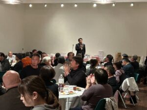 群馬県議会議員松本たかし後援会ゴルフコンペ表彰式