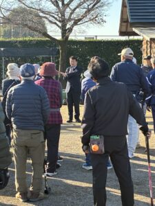 R7.11.28笹川ひろよし後援会鳥之郷地区グラウンドゴルフ