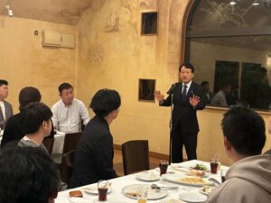 R7.11.5 長ただすけ市政報告・懇親会