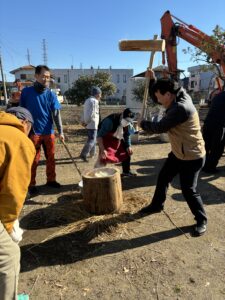 R7.12.7西本町餅つき大会