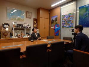260430台湾公共テレビ　施勗皓 (シ キョクコウ)国際記者　取材