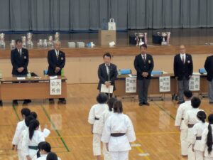 R8.5.17群馬県剛柔会第45回群馬剛柔会演武会開会式